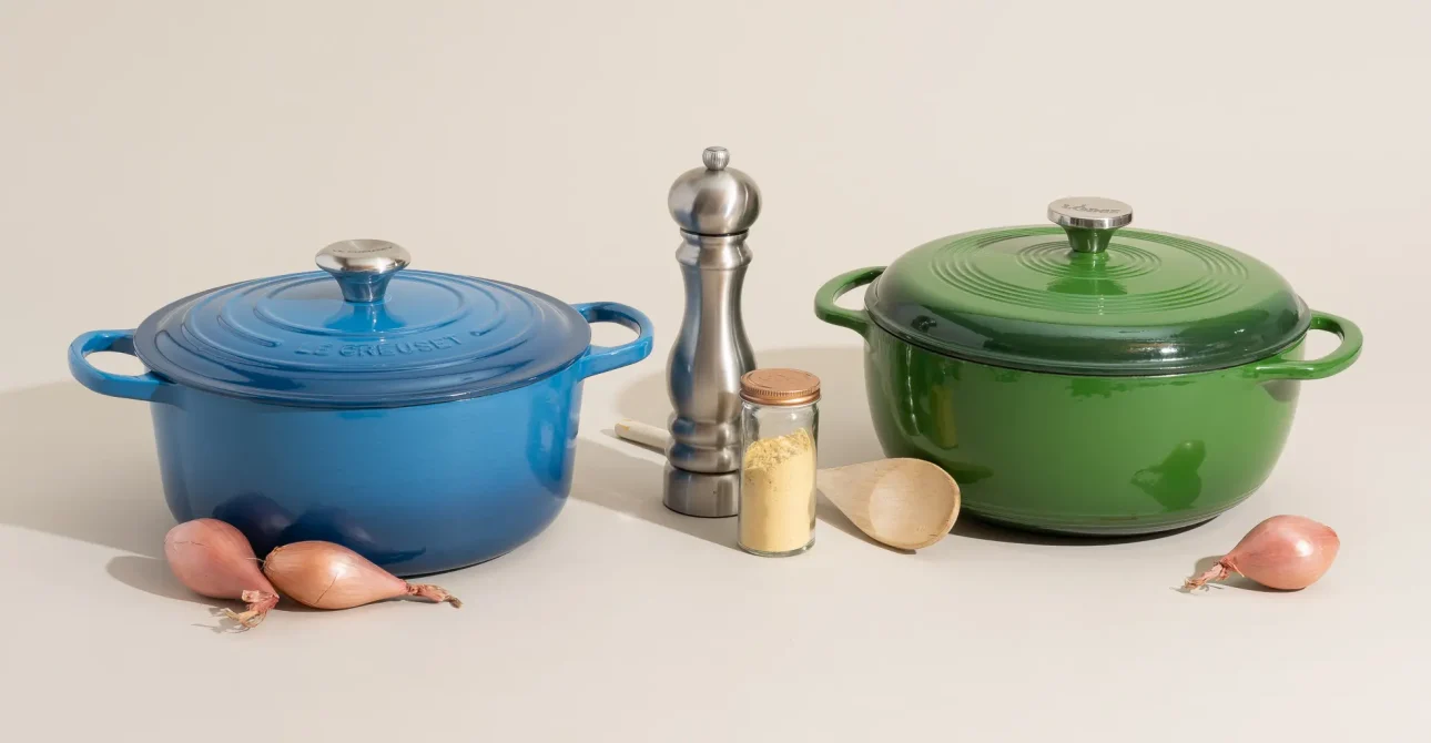 Lodge Enameled Cast Iron Dutch Oven Going Viral After Home Chef Feature