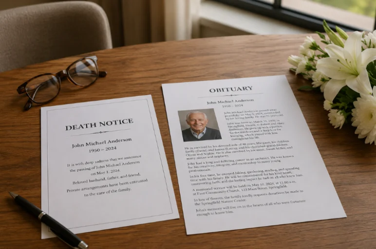 What Can You Learn From a Person’s Published Death Notice?